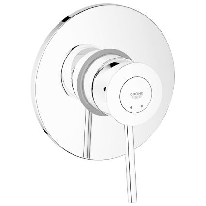 GROHE 29048000 - BAUCLASSIC-suihkuhana seinän sisään asennettavaksi, kiiltävä kromi