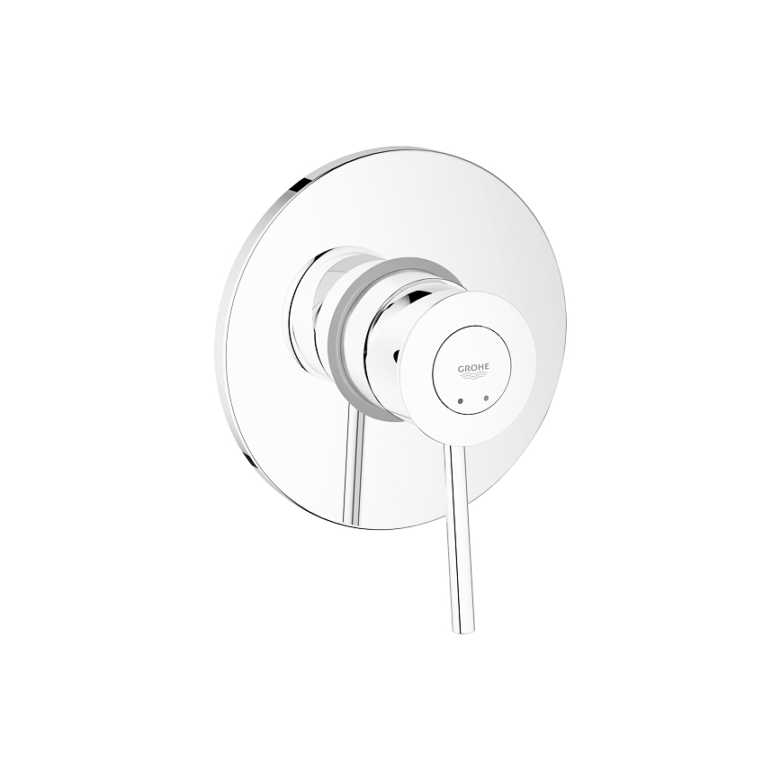 GROHE 29048000 - BAUCLASSIC-suihkuhana seinän sisään asennettavaksi, kiiltävä kromi
