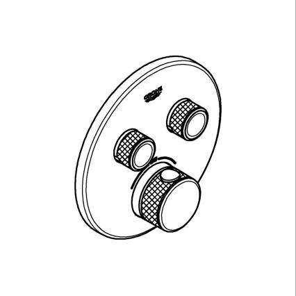 GROHE 29119AL0 - Termostaatti GROHTHERM SMARTCONTROL grafiitti