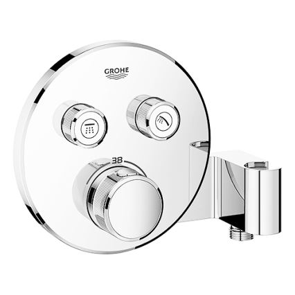 GROHE 29120000 - Termostaattinen uppoasennettava suihkuhana GROHTHERM SMARTCONTROL + kromattu pidike
