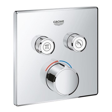 GROHE 29148000 - Peitelevy sisäänrakennettavalle SMARTCONTROL-sekoittimelle, kiiltävä kromi