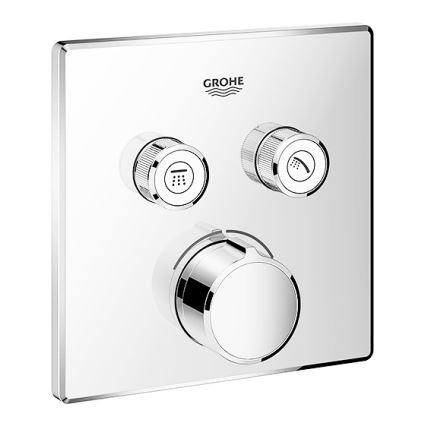 GROHE 29148000 - Peitelevy sisäänrakennettavalle SMARTCONTROL-sekoittimelle, kiiltävä kromi