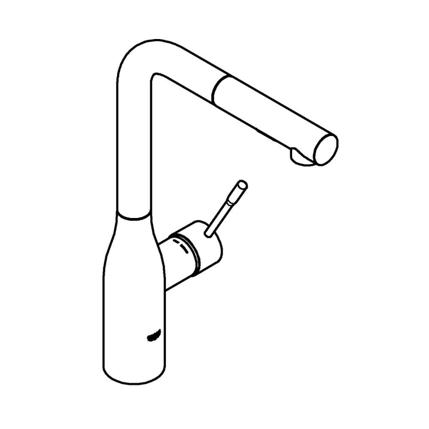 GROHE 30270DL0 - Keittiöhana ESSENCE kuparinvärinen
