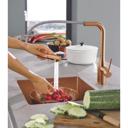 GROHE 30270DL0 - Keittiöhana ESSENCE kuparinvärinen