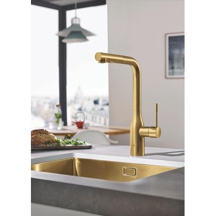 GROHE 30270GN0 - ESSENCE-keittiöhana, kultainen
