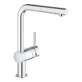 GROHE 30274000 - Keittiöhana, L-mallinen juoksutin, kiiltävä kromi