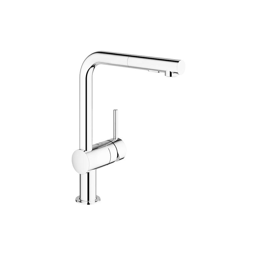 GROHE 30274000 - Keittiöhana, L-mallinen juoksutin, kiiltävä kromi