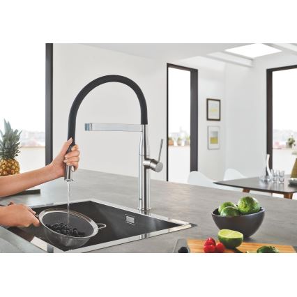 GROHE 30294DC0 - ESSENCE-keittiöhana, ruostumaton teräs
