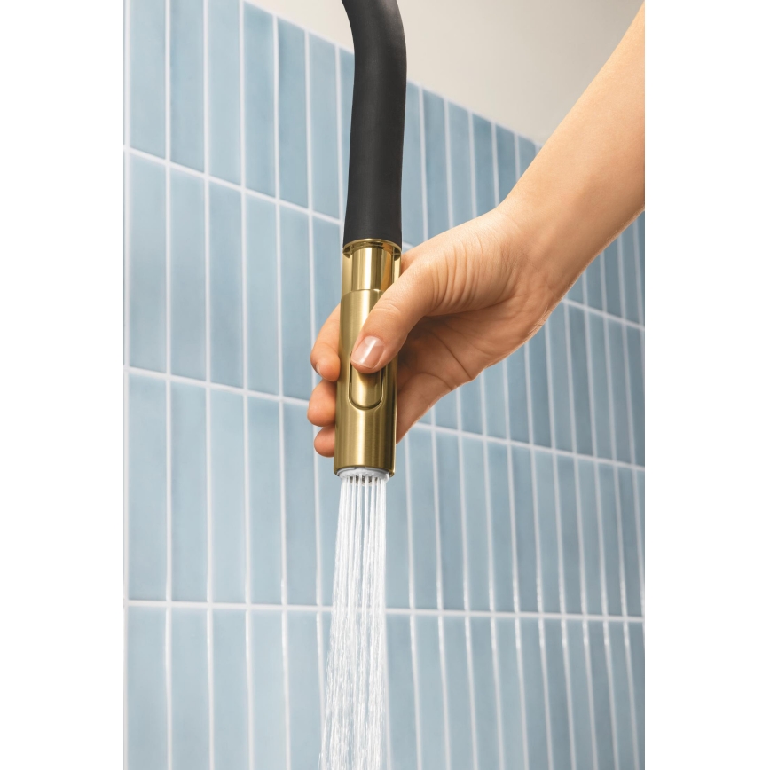 GROHE 30294GN0 - ESSENCE-keittiöhana, kullanvärinen