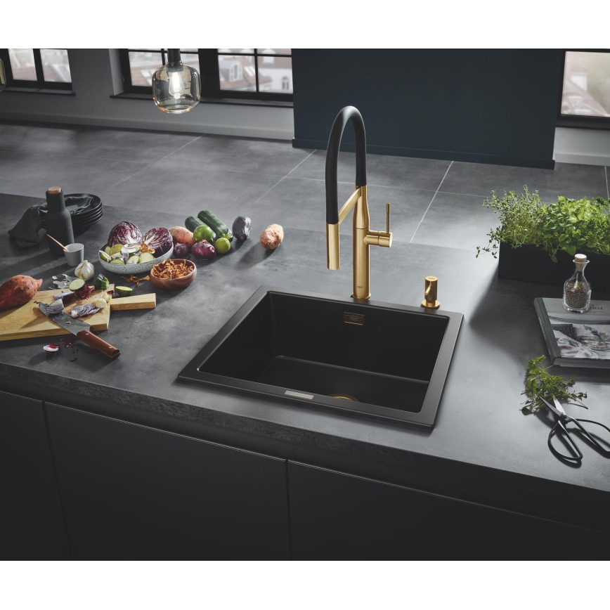 GROHE 30294GN0 - ESSENCE-keittiöhana, kullanvärinen