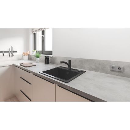 GROHE 303072431 - Keittiöhana START 185 × 227 mm musta