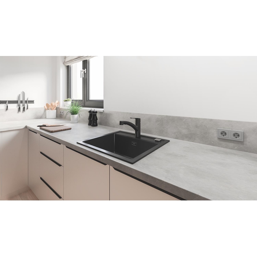 GROHE 303072431 - Keittiöhana START 185 × 227 mm musta