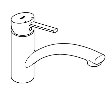 GROHE 30358000 - Keittiöhana SWIFT 227 mm, kiiltävä kromi
