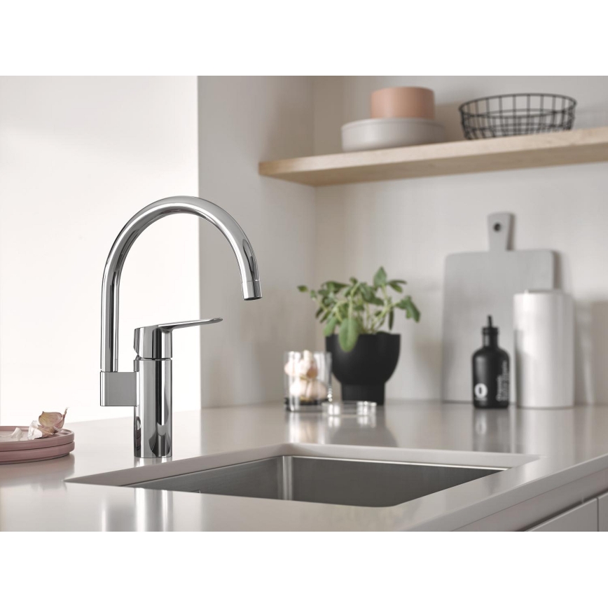 GROHE 30469000 - START-keittiöhana, korkea juoksuputki, kiiltävä kromi