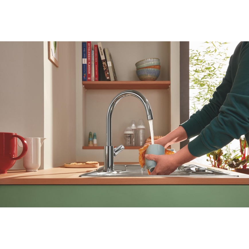 GROHE 30529001 - Keittiöhana START EDGE kiiltävä kromi