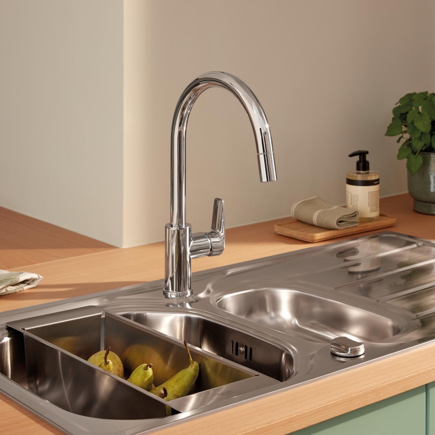 GROHE 30562000 - Keittiöhana START CURVE 357 mm kiiltävä kromi