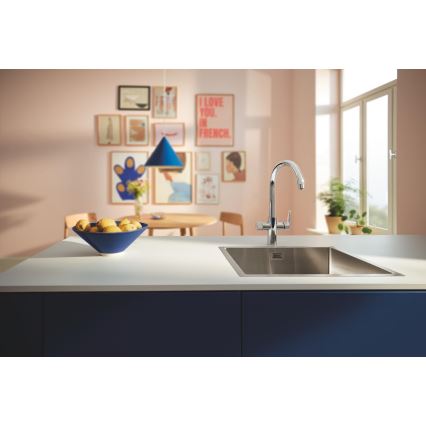 GROHE 30592000 - Keittiöhana BLUE PURE StartCurve 411 mm kiiltävä kromi