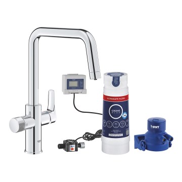 GROHE 30594000 - Keittiöhana BLUE PURE Start suodatustoiminnolla Ultrasafe, kromi