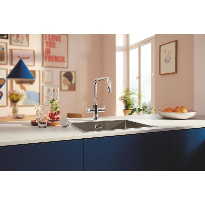 GROHE 30595000 - Keittiöhana BLUE PURE Start 366 mm kiiltävä kromi