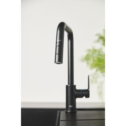 GROHE 306312430 - Keittiöhana QUICKFIX START 362 mm musta