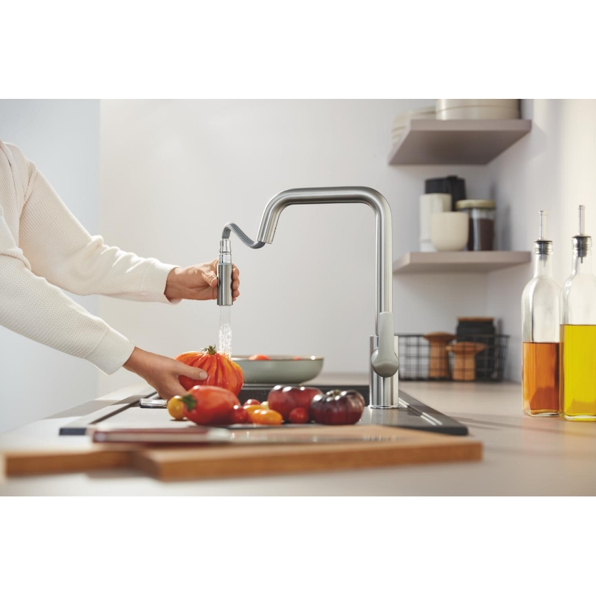 GROHE 30631DC0 - START-keittiöhana, ruostumaton teräs