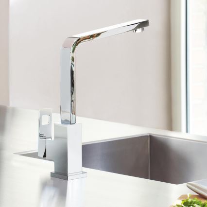 GROHE 31255000 - EUROCUBE keittiöhana, kiiltävä kromi