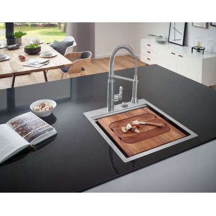 GROHE 31379DC0 - Keittiöhana K7 ruostumaton teräs