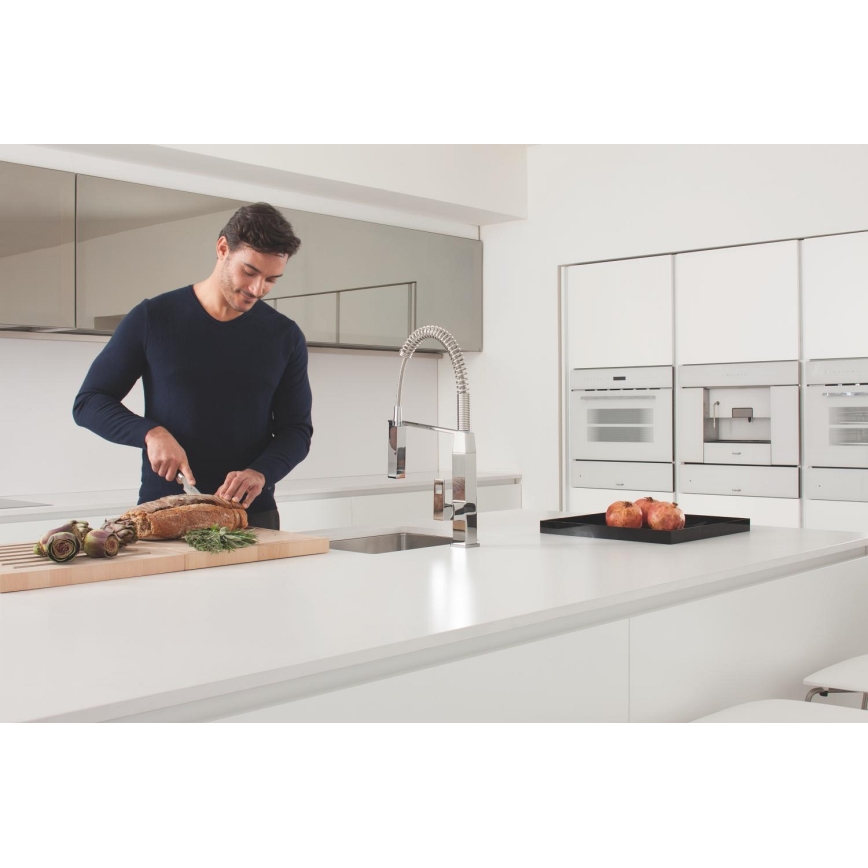 GROHE 31395000 - Keittiöhana EUROCUBE 547 mm kiillotettu kromi