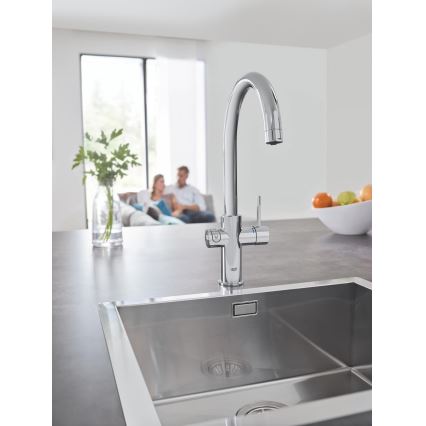 GROHE 31455001 - Keittiöhana BLUE HOME kiiltävä kromi