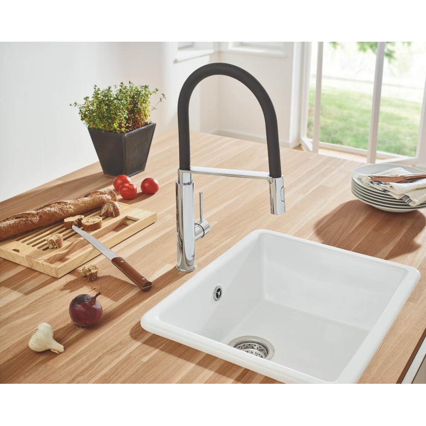 GROHE 31491000 - Keittiöhana CONCETTO ammattimaisella pesusuuttimella, kiiltävä kromi