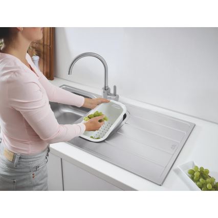 GROHE 31564SD1 - K200-allas 965 × 500 mm, ruostumaton teräs