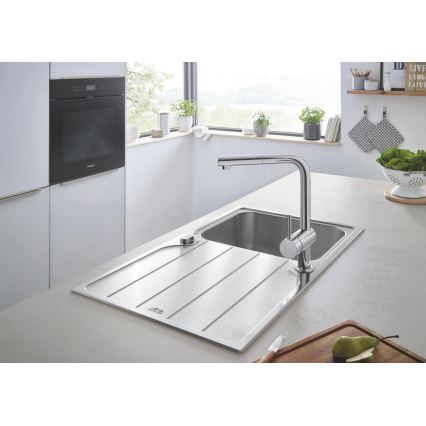 GROHE 31571SD1 - Keittiöallas K500 860 × 500 mm, ruostumaton teräs