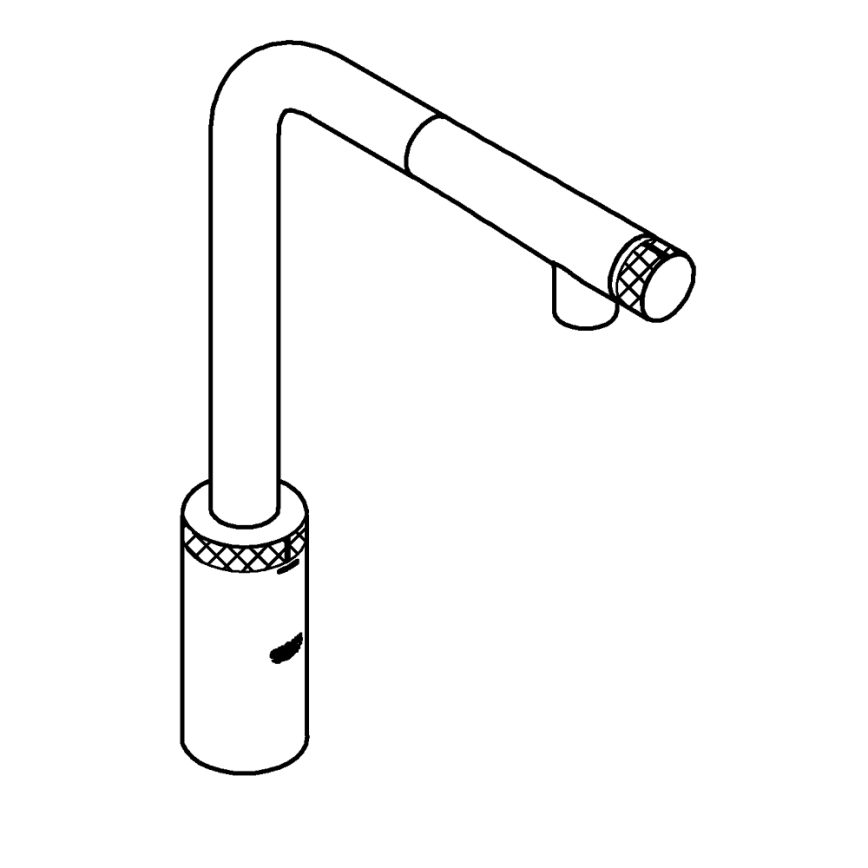 GROHE 31613000 - Keittiöhana A SmartControl 314 mm kiiltävä kromi