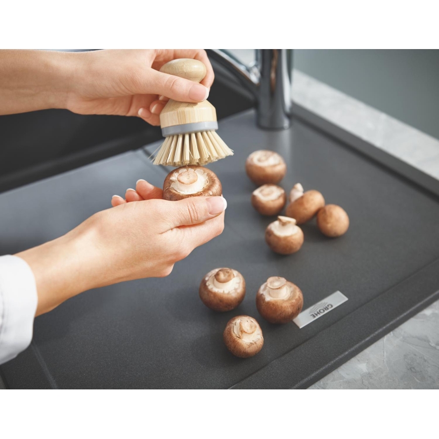 GROHE 31639AP0 - Komposiittiallas K400 780 × 500 mm musta