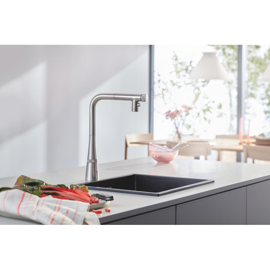 GROHE 31653AP0 - Komposiittiallas K700U 457 × 406 mm musta
