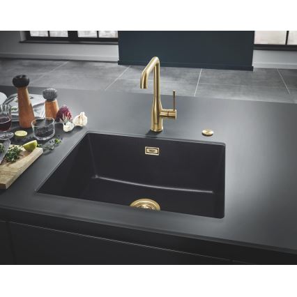 GROHE 31655AP0 - Komposiittiallas K700U 610 × 460 mm musta