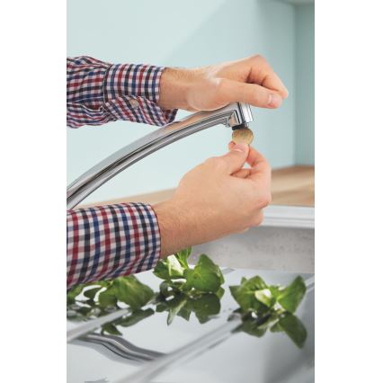 GROHE 31680000 - Keittiöhana BAUECO, kiiltävä kromi