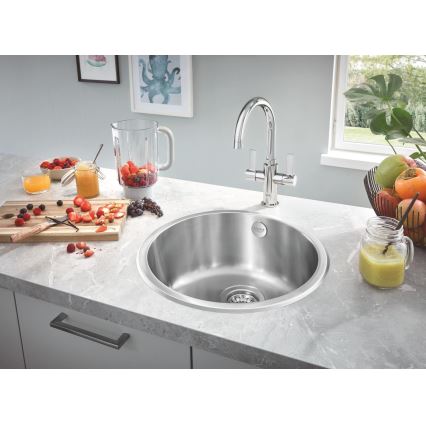 GROHE 31720SD0 - Keittiöallas K200 440 x 440 x 180 ruostumaton teräs