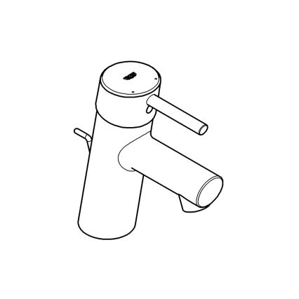GROHE 32204001 - CONCETTO DN 15 pesuallashana, kiiltävä kromi