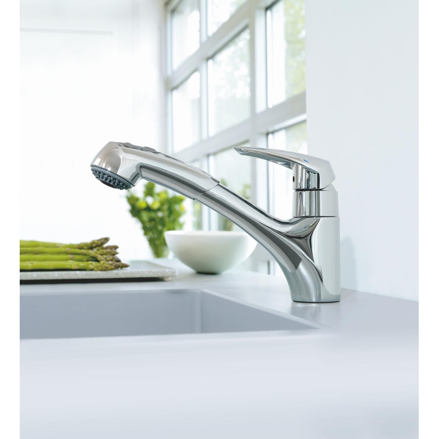 GROHE 32257001 - EURODISC keittiöhana, kiiltävä kromi