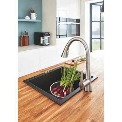 GROHE 32294DC2 - ZEDRA keittiöhana, ruostumaton teräs