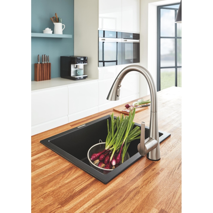 GROHE 32294DC2 - ZEDRA keittiöhana, ruostumaton teräs