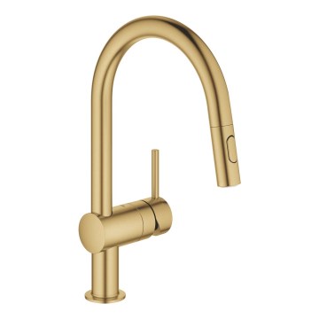GROHE 32321GN2 - EUROCUBE-keittiöhana, kultainen