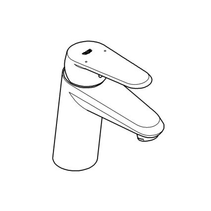 GROHE 3246920E - Pesuallashana EURODISC COSMOPOLITAN, koko S, kromattu