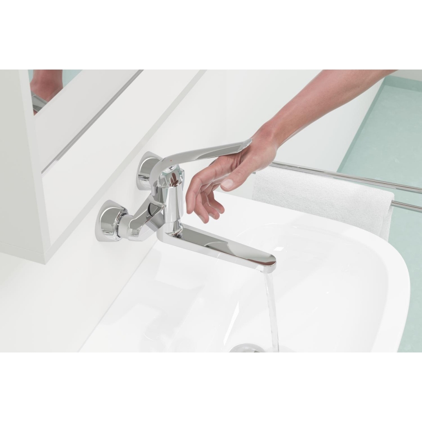 GROHE 32773000 - Pesuallashana EUROECO SPECIAL 257 mm kiiltävä kromi