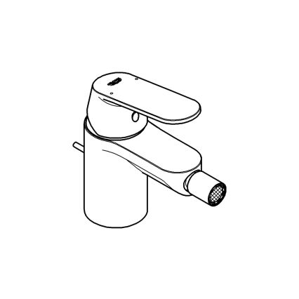 GROHE 32839000 - EUROSMART COSMOPOLITAN bidehana, koko S, kiiltävä kromi