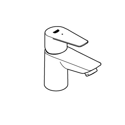 GROHE 32861001 - BAUEDGE 131 mm pöytäkiinnitteinen hana, kiiltävä kromi