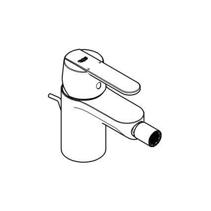 GROHE 32885000 - GET-bidehana DN 15 kiiltävä kromi