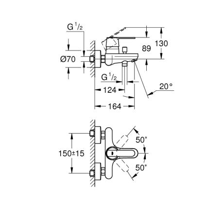 GROHE 32887000 - Ammehana GET DN 15 kiiltävä kromi