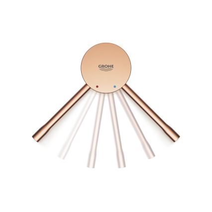 GROHE 33624DL1 - ESSENCE 193 mm ammehana, harjattu kupari